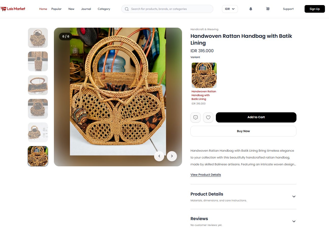 Halaman produk & kategori